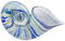 HXSCOO Muschelfiguren aus mundgeblasenem Glas, Murano-Kunst, Muschel, Briefbeschwerer, Aquarium, Weinschrank, Ornament, Skulptur, Heimdekoration, Geschenk