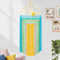 LOMOHOO Makramee Wandbehang, 30x70cm Makramee Traumfänger Boho Deko Makramee Wandteppich, Boho Wanddeko mit Sonnenmuster, Regenbogen Makramee Deko für Wohnzimmer Schlafzimmer Kinderzimmer Balkon