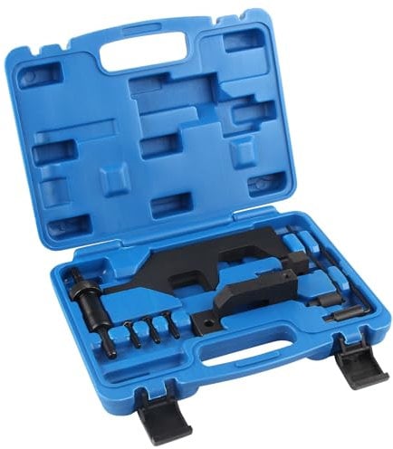 DOCAS 8 Pezzi Attrezzi per la Regolazione del Motore,Strumenti di Bloccaggio di Allineamento dell'Albero a Camme Regolazione del Motore Compatibile con N13 N18 F20 F30 Mi-n-i R55 R56 R57 R59 R60