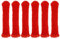 sourcing map 6Pcs Door Handle Covers, Polyester Anti-Scald Door Knob Protector Door Knob Cover for Hot Doors and Cold Doors, Red