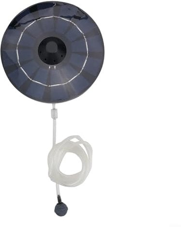 LVYXON Solar Pond Aerator,Solar Pond Air Pump for Outdoor Fish Ponds Solar Oxygenator Aerator Air Pump Fishing Aerator with Pipe Air Bubble Stones for Garden Fish Tank Outdoor Pool Pond