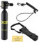BraveeFly 0.5L Mini Tauchflasche Sauerstoffflasche, Tragbare Taucher ausrüstung, Scuba Diving Tank, Kleine Tauchflasche Support 5-10 Mins Unterwasseratmung für Tauchpraxis Oder Als Ersatzluftflasche