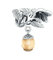 Jane Aigle 925 Sterling Silber Cz Glücksbringer Tannenzapfen Anhänger Perlen Original Silber Charm Für Frauen Diy Armband Schmuck Machen