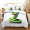 MOBYAT Cobra Bettbezug Set Bettwäsche-Sets Kinderbettwäsche Reißverschluss Mit Kissenbezug Betten Set Für Jungen Und Mädchen, Kinder Single（140x200cm）