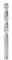 HARFINGTON Brad Point Drill Bit 9mm(23/64) Dia Straight Round Shank Drill Metric Brad Point Spiral Twist Drill Bits for Carpenter Woodworking Plastic Rubber