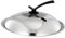perfk Copri Pentola in Acciaio Inossidabile Copri Pentola per Zuppa 36 Cm Uso Pratico Facile Montaggio Coperchio per Padella per Pentole Da 34-35,5 Cm di di, Maniglia stabile