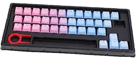HOMSFOU 37 Teclas Pbt Kit De Bricolaje Suministro De Teclado Decoración Personalizada