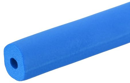 PATIKIL 1/2 (13mm) ID x 3.3Ft x 0.59 Pipe Insulation Foam Tube, Pipe Cover Wrap Roll Bar Tubing for Handle Grip HVAC Air Conditioner Units, Blue