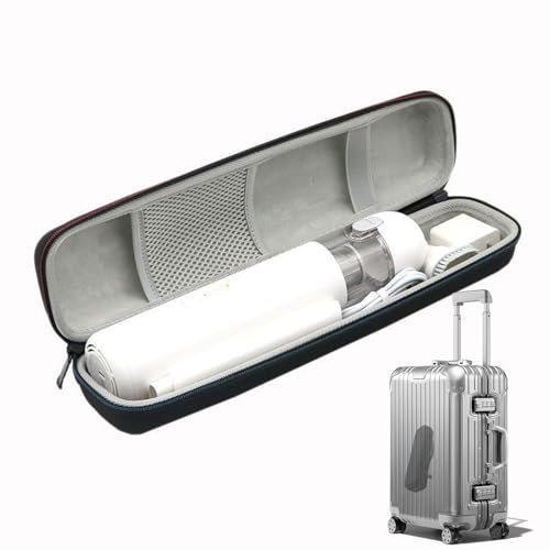 Estuche para plancha de pelo, organizador a prueba de polvo con compartimentos – Funda a prueba de golpes multifunción para rizador, alisador y accesorios de peluquería