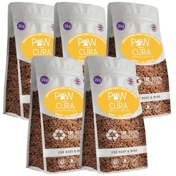 Premium Dry Dog Food for Puppy All Breeds - High Protein Insect-Based Formula, Hypoallergenic Dog Food - Gentle on Sensitive Stomachs - 10kg (Pack of 5) (10kg (Pack of 5))