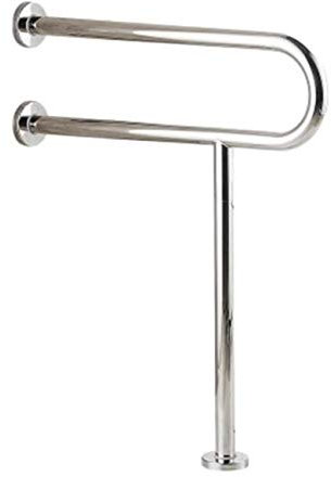 WAZZJ Badezimmer Sicherheit, Handläufe Barriere Gratis Edelstahl Handläufe, Badezimmer, ältere Behinderte Menschen Handläufe 60cm
