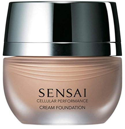 Sensai Cellular Performance femme/woman, Cream Foundation Nr. CF23 Almond beige, 1er Pack (1 x 30 ml)