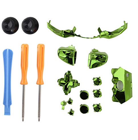 Ensemble De Boutons Complet Pour Pièces De Rechange De Boutons Colorés One Elite Avec Tournevis(Vert)