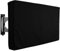 Outdoor TV Cover Mayhour Heavy duty Waterproof TV Cover Box Black with Bottom Seal Heat Resistant Weatherproof Dustproof Anti UV Durable Outside Television Protector (30-32in)