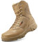 IYVW A005 Leder Stiefel Kampfstiefel Einsatzstiefel Militär Bundeswehr Wandern Tactical Boot Wüstengelb 41EU