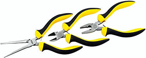 3PC MINI PLIERS SET, Pliers Sets Tools, 1 Set in Box - 20613