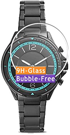 Vaxson 3 Stück 9H Panzer Schutz Glas kompatibel mit Fossil Hybrid Smartwatch SADIE WATCH CASE SIZE 38mm Schutzfolie Display schutz folie Panzerfolie SchutzGlas folien PanzerGlas Neue