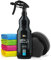 Auto Wachs Set: ADBL Synthetic Spray Wax Sprühwachs + ChemicalWorkz Hand Wax Applicator + Mikrofasertuch (4.Stk.) - Detailer, Versiegelung, Abberl-Effekt | 6-teilig
