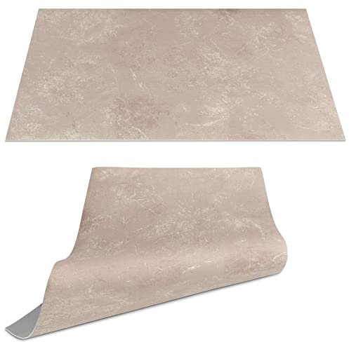 Platzset Tischset abwaschbar PVC Platzdeckchen rutschfest Tischuntersetzer Hitzebeständig Esstisch Deko für drinnen & draußen 30x45cm Beton