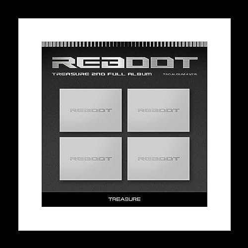 TREASURE REBOOT 2nd Full Album Contents+Photocard+Selfie photocard+Tracking Sealed (YG TAG SET)