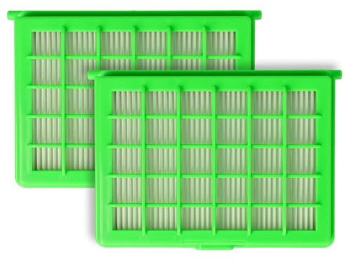 vhbw set da 2x filtro compatibile con Rowenta Compacteo Vakuum, RO5295 aspirapolvere - Filtro HEPA anallergico