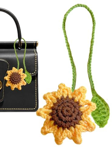 Häkeln Lesezeichen | Sonnenblumen Lesezeichen Gänseblümchen Lesezeichen, Blumen Seitenmarkierung gestrickte Vorhänge Raffhalter Holdbacks für Schriftsteller Leser Buchliebhaber