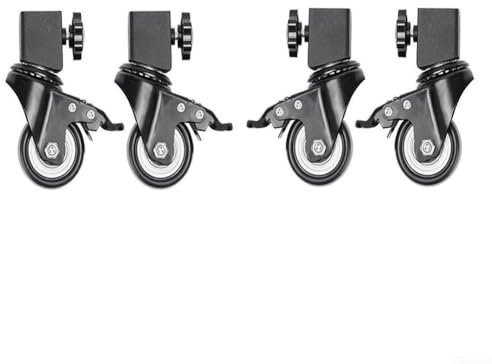 Grillrad, 4 Räder mit Sicherheitsverriegelung, Ersatzräder, Zubehör für 43,2 cm und 55,9 cm Grillroste