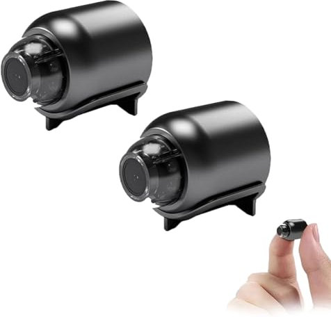 Cat Eye Camera,Popular Home Cat-Eye Camera, Mini Wireless Wifi Camera 1080p Hd, Easy Installation, Night Vision Cam for Home, Office, Car (2set)