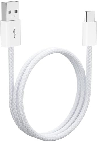 Cavo intrecciato Carplay per iPhone 16 15 Pro Max 30cm,18W 3A Cavo USB C per Apple CarPlay & Android Auto,Cavo Carplay per iPad Pro,per iPad 10/Air 5/4/iPad Mini 6,per Galaxy A55 A15 A25 S24 Pixel 9 8