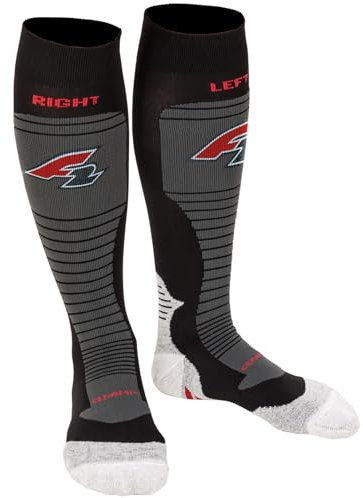 F2 Snowboard Strümpfe Socks - Eliminator 42/43 Schwarz 2024/25