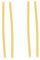 Sewroro 4pcs Hot Melt Glue Sticks Rubber Adhesive Rods for Arrow Archery Supplies No Odor Fast Melting for Projects Orange