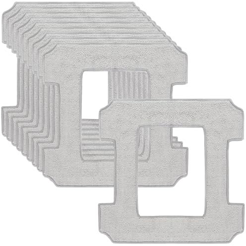 10 Stück für Ecovacs Winbot W1 / W1 Pro / W2 / W2 Omni Fensterputzroboter Ersatzteile Reinigungspad, Fensterreiniger Roboter Reinigungstuch für Fensterstaubsauger, Reinigung von Staub