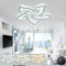 Smart Ceiling Fan with Light Compatible with Alexa and Google Assistant Dimmable Timer Reversible Fan for Bedroom and Lounge White Color