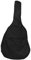DIKACA 41 Zoll Gitarrenkoffer Tasche Akustik Hartgitarrenkoffer Oxford Tuch Folk Schwarze Tasche Tasche