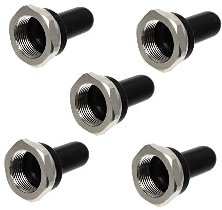 JUMPLAWN 5stücke Wasserdichte Und Staubdichte Kippschalter-abdeckungen Schutzkappen Für Schalter Für Innen Und Außenanwendungen Einfach Zu Lagern Und Vielseitig Einsetzbar