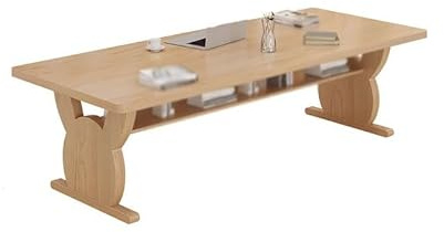 ATREDESES Computertisch, Massivholz, großer Schreibtisch, Zuhause, Wohnzimmer, Arbeitszimmer, Schreibtisch, große Tafel, Tisch, Arbeit, Freizeit, Schreibtisch, Bürotische (200 cm)