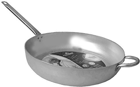 Pentalux Padella Saltapasta professionale manico in metallo uso professionale (40cm h.9cm)