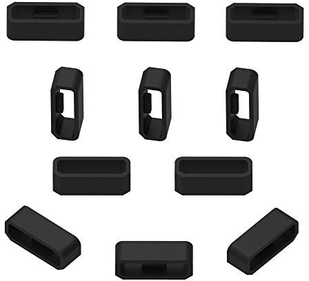 Verschlussring Kompatibel mit Garmin Vivosmart Hr/Hr +, Silikon, Pack of 10