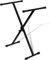 Ajustable Soporte Solo de Teclado Musical Marco-X