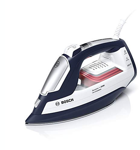 Bosch TDI953022V 3000W Textile Iron, Ceranium Glissée Soleplate, Lightweight, Long Cable, Blue