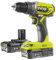 Ryobi R18DD2-220S Trapano avvitatore 18V Verde