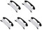 LIOOBO Flying Kite Schnur mit Wickelbrett Fliegender Drachenschnur 100 M 5 Stück (Schwarz)