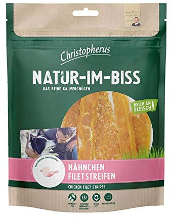 Christopherus Snack Hähnchenfiletstreifen | 5 x 300g Hundesnack
