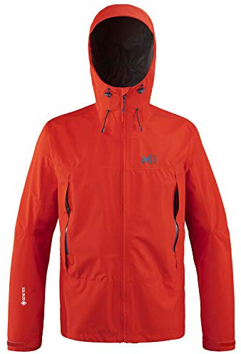 Millet - Grays Peak GTX JKT M - Hardshell-Jacke für Herren - Wasserdichte Gore-Tex-Membran - Bergsteigen, Wandern, Trekking, Lifestyle - Rot