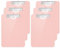Hnogri Lot de 6 presse-papiers en plastique format A4 standard Plastique dur, Clipboard A4 dessin de mode, Planchettes à pince et porte-formulaires, Clipboard taille 31.5 x 22.5 cm, Rose