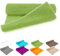 heimtexland ® Badvorleger Chenille Super Flauschig Saugstark Badteppich Badematte Ökotex Typ771 Grün 70 x 120 cm