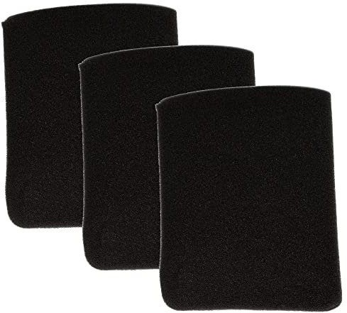 Lot de 3 filtres à eau en mousse pour aspirateur eau et poussière Parkside PWD 12 A1 - Filtre de rechange en mousse