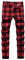 FEOYA Pantalon Chino à Carreaux Homme Stretch Pantalon Habillé Droit Élastique Ecossaise Pantalons Crayon Tartan Slim Extensible Costume à Carreaux Rouge Vin 02 Taille 42