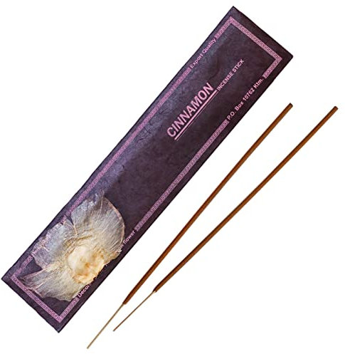 Bodhi® Premium Räucherstäbchen Cinnamon, aus Nepal, 100% natürlich,15 stück