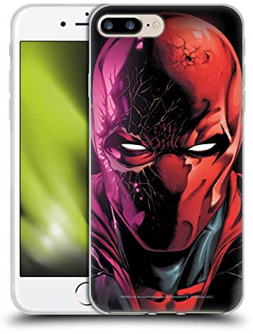 Head Case Designs Licenciado Oficialmente Batman DC Comics Tres bromistas #3 Capucha roja Caso Funda de Gel Suave Compatible con Apple iPhone 7 Plus/iPhone 8 Plus